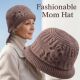 Windproof New Knitted Women Hat Middle Fisherman Stretchy