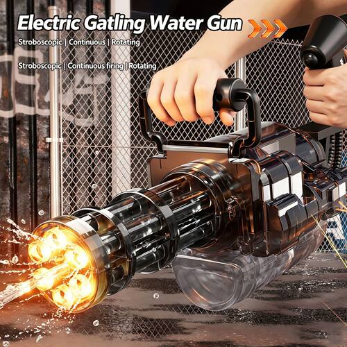 Auto Gatling Water Cannon Rotating High-Pressure Large Capac