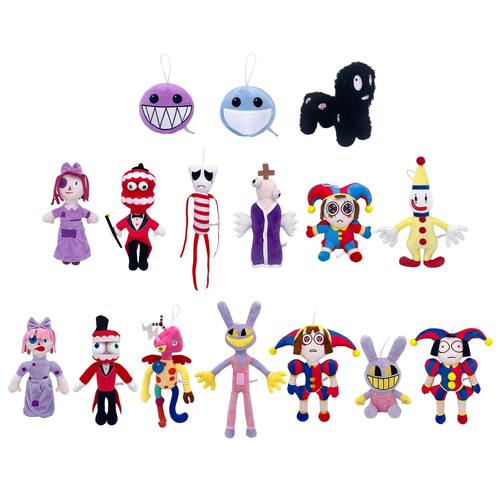 The Amazing Digital Circus Plush Pomni and Jax Plushie Doll