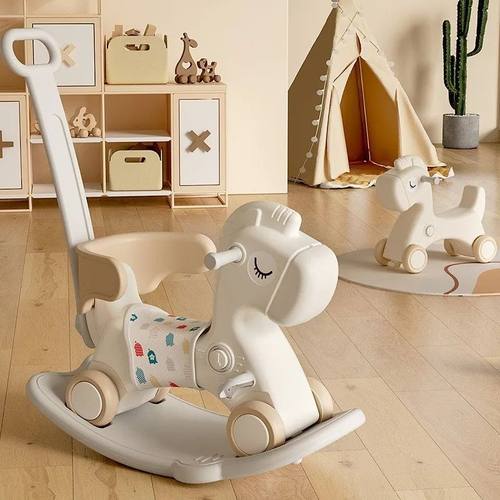 2024 New Baby Rocking Horse Children's Rocking Horse Toys Ro