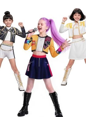 KPop Demon Hunter Girls Outfits Fantasia Pop Singer Carnival