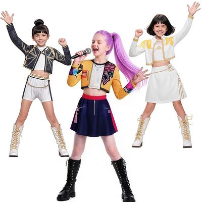 KPop Demon Hunter Girls Outfits Fantasia Pop Singer Carnival