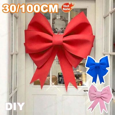 30/100cm Big Bow DIY Handmade Material Party Birthday Weddin