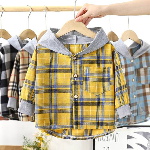 New children's hat shirt children's clothing baby boy casual