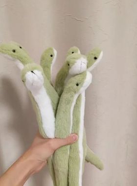 Small snake hair snap ring toy doll creative doll doll funny