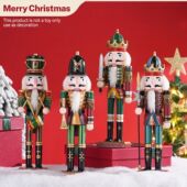 Nutcracker Doll Puppet 30cm Soldier Ornament Merry Christmas