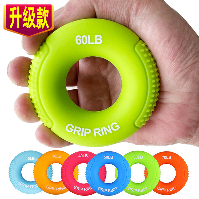 硅胶压力球握力圈专业训练手力练臂肌老年人手指解压手握锻炼器材