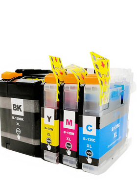 适用兄弟Brother LC139 LC135墨盒MFC-J6920DW打印机墨水黑色黄色