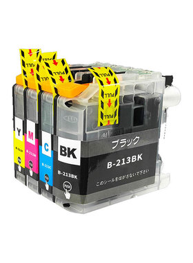 适用兄弟Brother LC213墨盒DCP-J5820DN J5620CDW打印机黑色红色