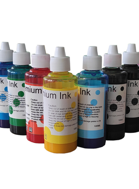 适用爱普生P608 P600 P808 800打印机填充连供防水不褪色颜料墨水