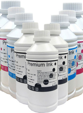 适用爱普生Epson P608 P600打印机专用热转印升华烫画墨水黑色