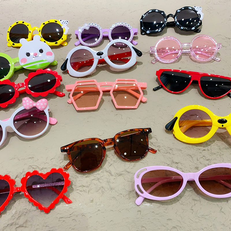 【清仓不退不换】5副儿童太阳镜福袋盲盒男童女童随机发1付眼镜