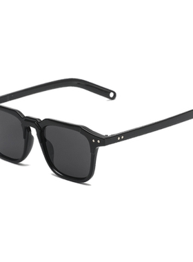 墨镜黑色复古风飞行员太阳眼镜