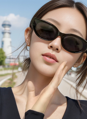 黑色墨镜爱.唯依个性女