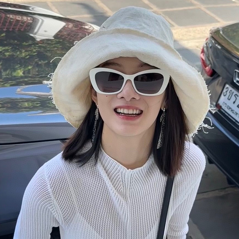 太阳镜女2024年新款防晒港风大脸墨镜男夏显脸小圆脸防紫外线开车