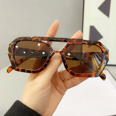 墨镜2024新款潮女太阳镜圆脸网红款时尚防紫外线开车gm眼镜男显瘦