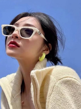 【亏本清仓】太阳镜海边墨镜女防紫外线高级感gm夏黑色眼镜时尚