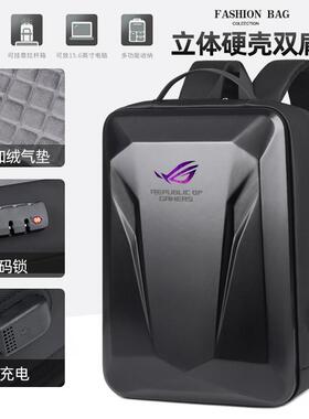 适用于华硕ROG枪神8/7plus电脑包18英寸双肩包17.3寸魔霸枪神6/5玩家国度新锐幻16/15硬壳背包败家之眼15.6寸