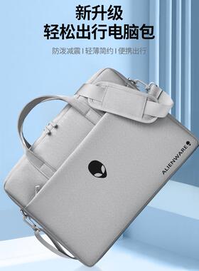外星人Alienware X17-R1笔记本17寸电脑包16寸防震X16/m16单肩背大容量斜挎包X15R2防水15.6英寸手提袋通勤男