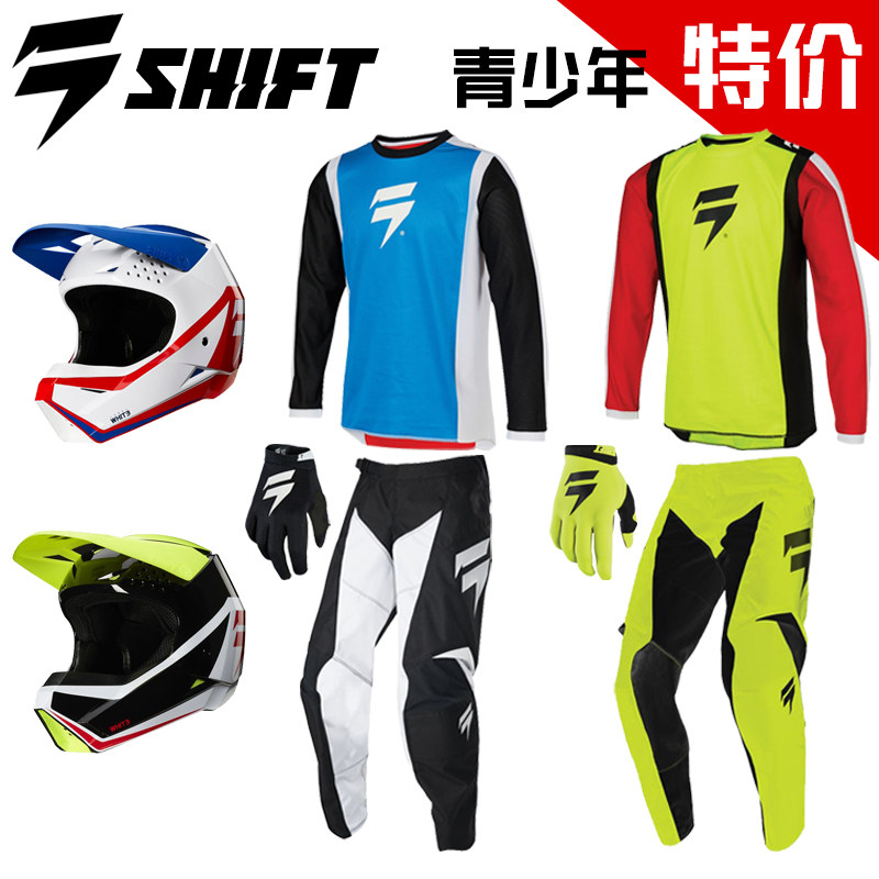 新品美国shift头盔手套越野图片