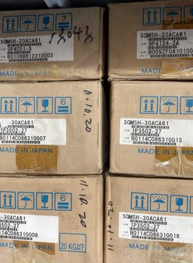 安川伺服驱动 伺服电机 SGMSH–30ACA61 拍前询价