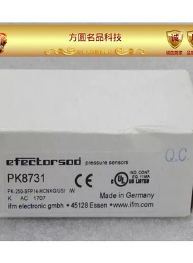 全新易福门IFM压力开关 PK8731拍前询价