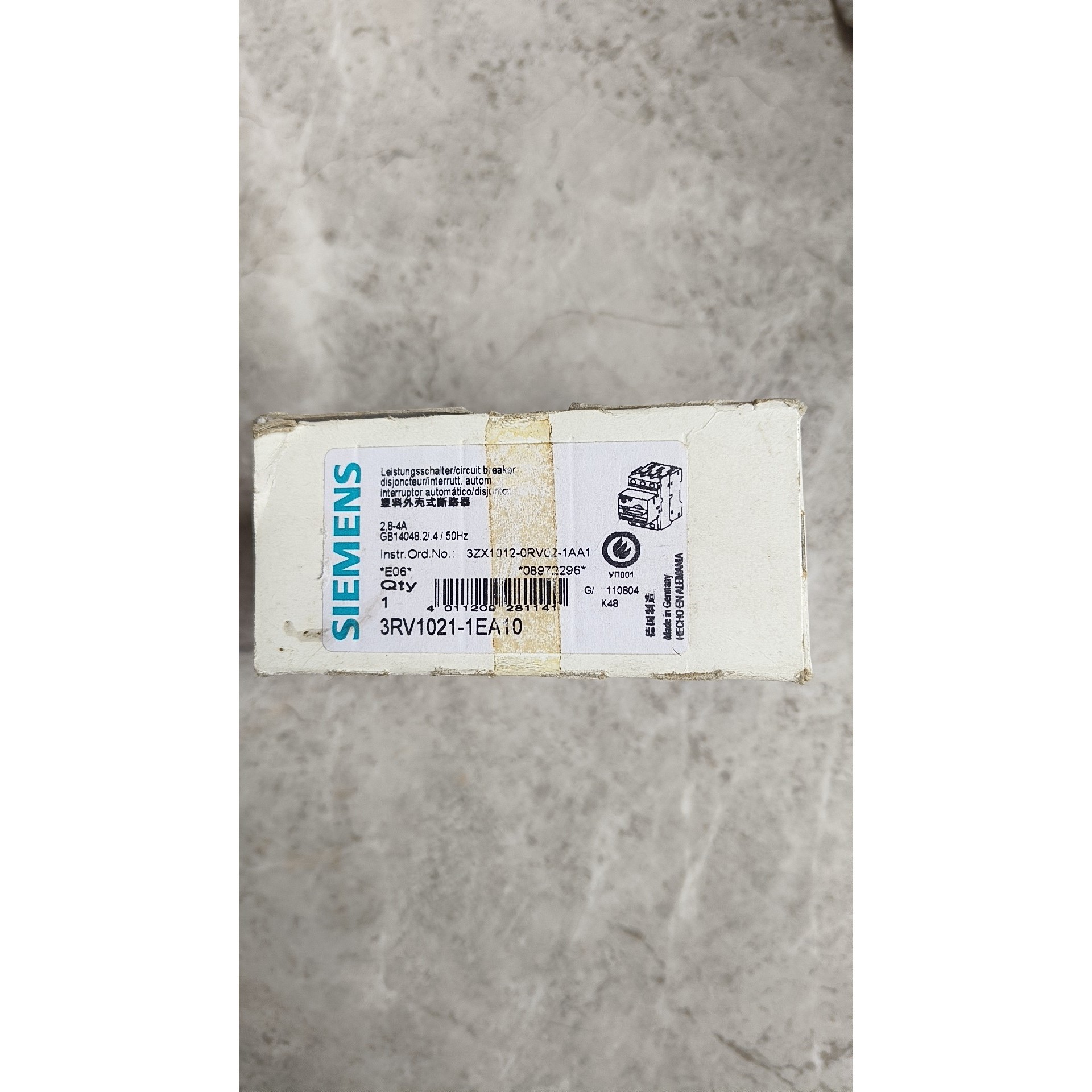 全新原装西门子马达断路器3RV1021-1EA10拍前询价