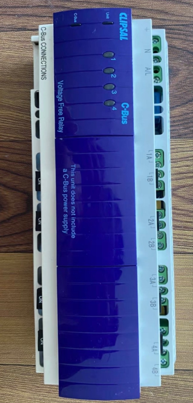 施耐德奇胜CLIPSAL C-BUS2 L5504RVF20P四路20A智能模块 拍前询价