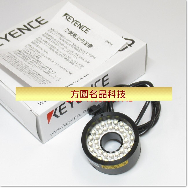 KEYENCE基恩士LED白色环形光源CA-DRW4F全新 拍前询价