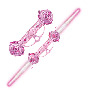 儿童多功能魔法声光流彩双影剑发光可伸缩手持棒女孩礼物六一玩具