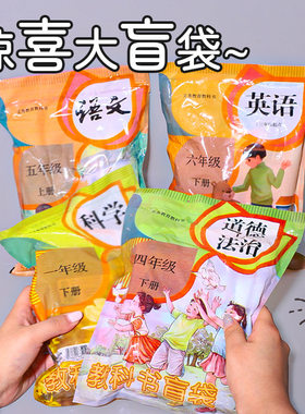 新款教科书盲袋随机中小学礼物送幼儿园小朋友学生毕业玩具奖品