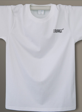 东部时间 T恤短袖休闲圆领体恤宽松青年男印花纯棉夏季水洗全棉