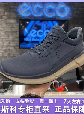ECCO爱步休闲男鞋2024新款防滑运动鞋慢跑鞋健步BIOM2.2 830764
