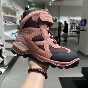 ECCO爱步亲子鞋冬新款防水防滑登山靴雪地靴710313 710323 720333