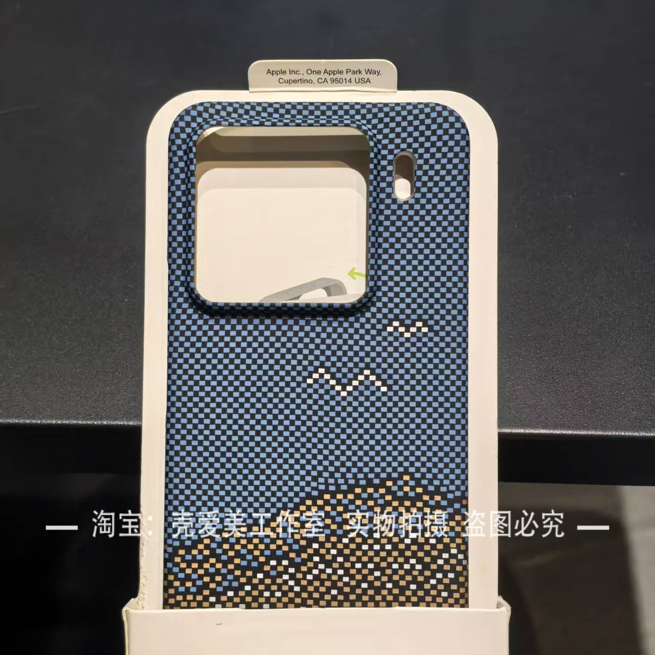 ins风撞色彩绘适用于小米15手机壳大孔镜框15ultra时尚网红非全包14pro高档防指纹个性马赛克13pro轻奢商务潮