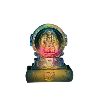 易明开居2026年玲珑财宝乾坤仪富甲四方聚财阵宝吉懿树脂琉璃摆件
