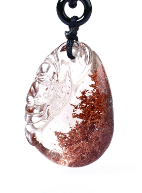 天然福寿如意男女款吊坠项链