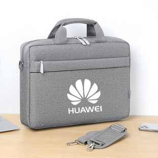 手提电脑包适用华为15.6寸matebook14 d15内胆包女14.2寸笔记本保护套男单肩斜跨收纳包大容量背包公文包 13s