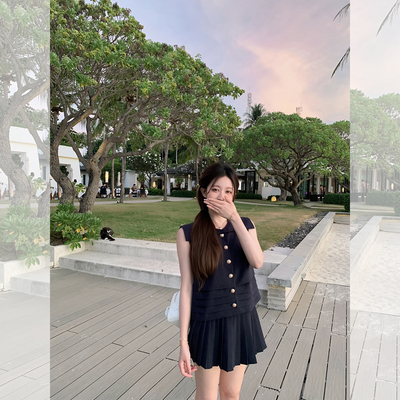 萌萌Ja理科轻氧~miu系亚麻套装