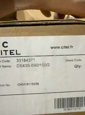 （议价)CITEL西岱尔DS43S-690100G防雷器，