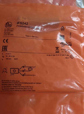 IFM易福门IFS242M12电感式接近开关传感议价