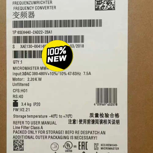 6SE6440-2AD22-2BA1MM440变频议价