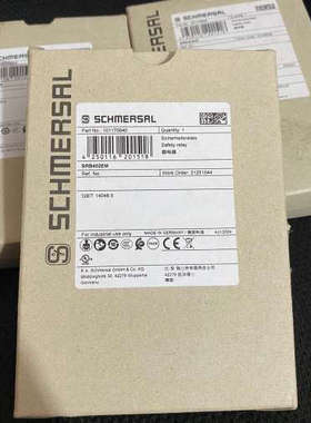 施迈赛SCHMERSAL 安全继电器SRB402EM-24V议价
