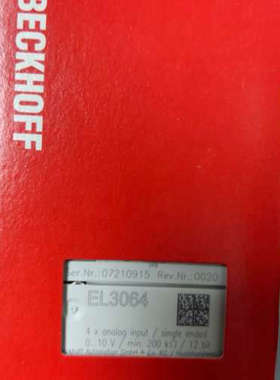 倍福模块EL3064，议价