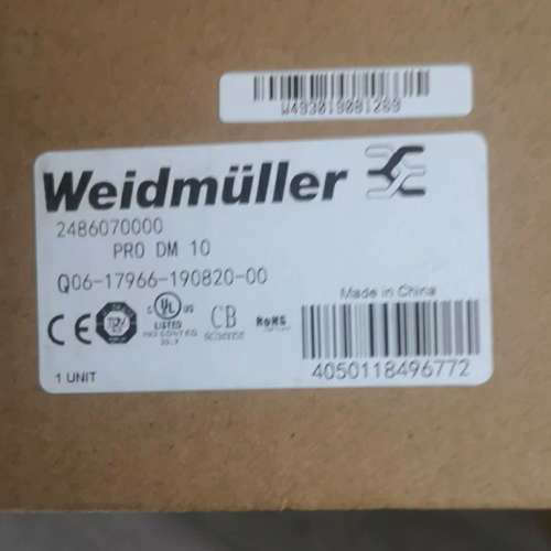 魏德米勒电源二极管冗余模块PRO DM 10 20 248议价