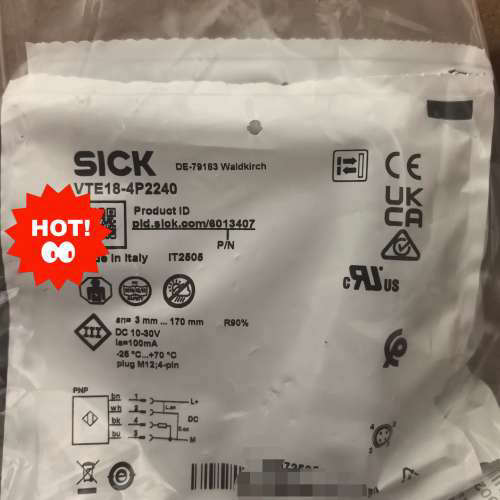 sick西克光电传感器6013407，VTE18-4P224议价