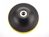 100 角磨机砂纸盘 180mm自粘砂纸盘海绵托盘 砂纸盘 拉绒砂纸托盘