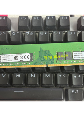 金士顿KSM24ES8/8ME 8G 1RX8 PC4-2400T-ED2-11纯ECC服务器内存条