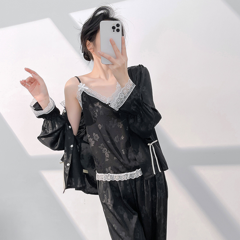 Geniequeen法式浪漫睡衣女