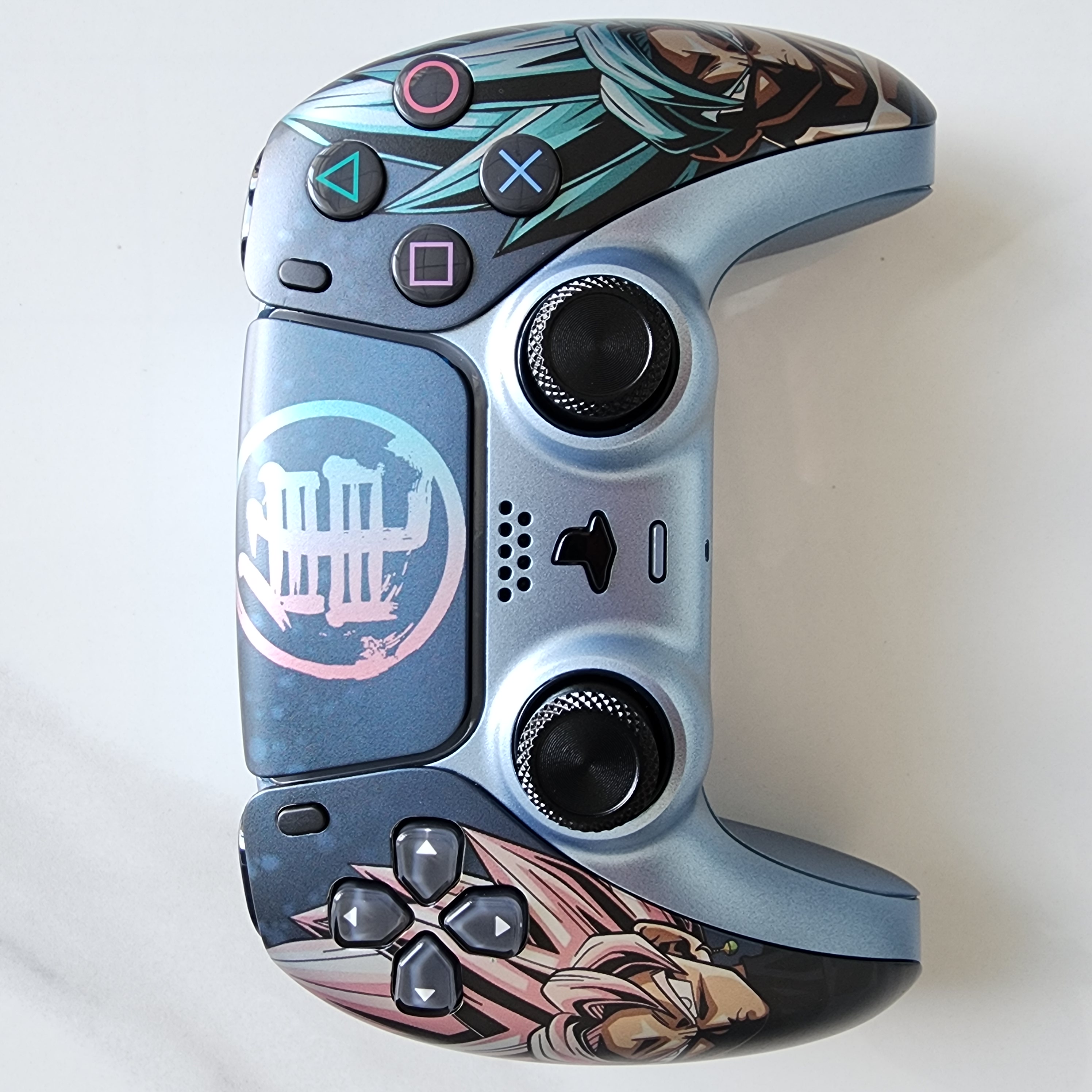 索尼PS5原装手柄升级改装霍尔TMR摇杆手柄PS5游戏机手柄 双面悟空